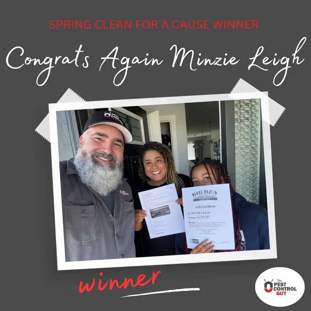 Clean for a Cause winner - The Pest Control Guy